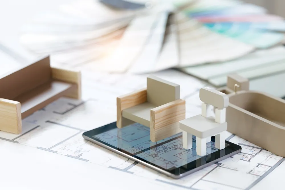 Apartment,Plan,Interior,Design,Concept,With,Miniature,Furniture,And,Floor