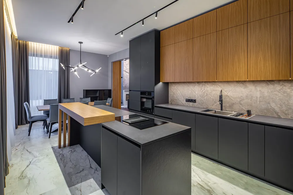Modern,Interior,Of,Kitchen,In,Luxury,Private,House